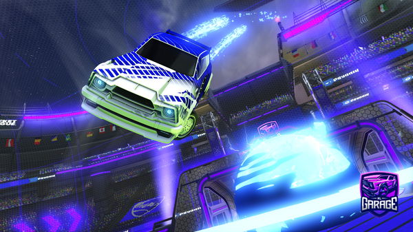 A Rocket League car design from HockeyGar27