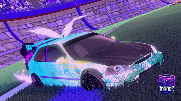 A Rocket League car design from Eedree9