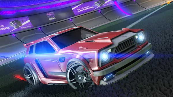 A Rocket League car design from SupbarMocha