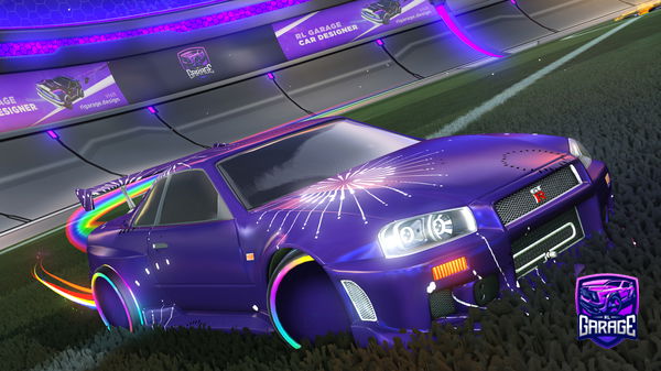 A Rocket League car design from Barnabastoki17