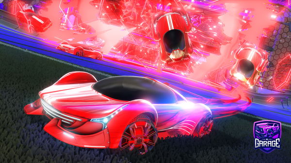 A Rocket League car design from Bolter2011
