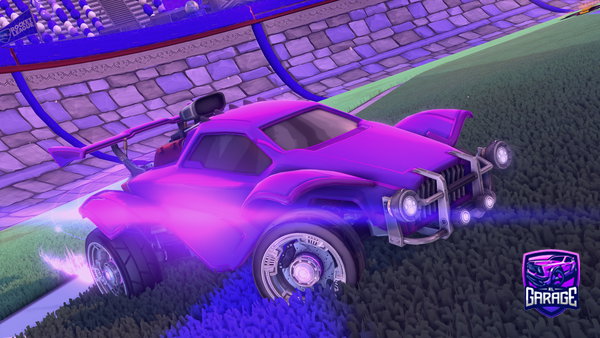 A Rocket League car design from Map1e
