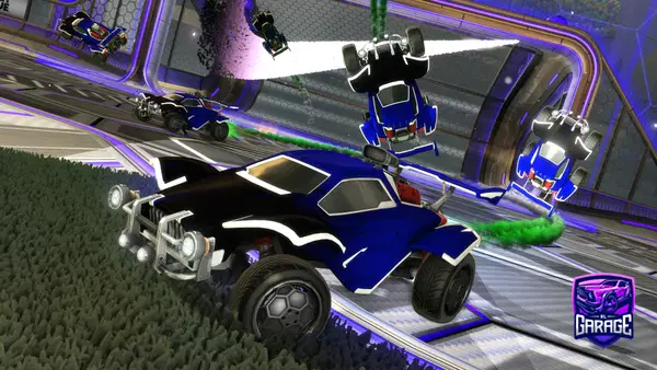 A Rocket League car design from Okuxbox