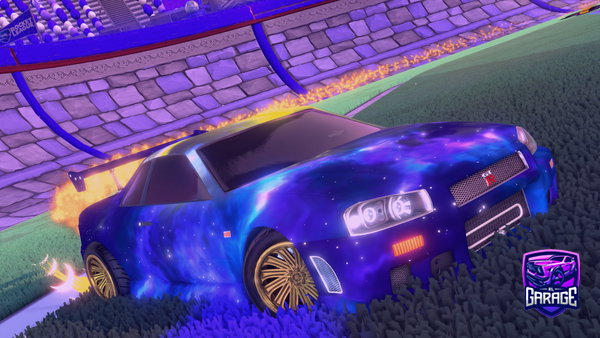 A Rocket League car design from ahooitoi