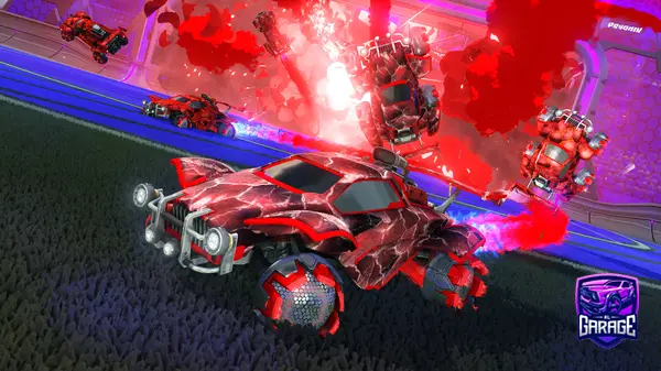 A Rocket League car design from Munda