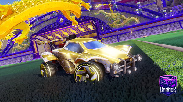 A Rocket League car design from Chuckyuyu