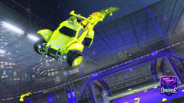 A Rocket League car design from Butter_rl