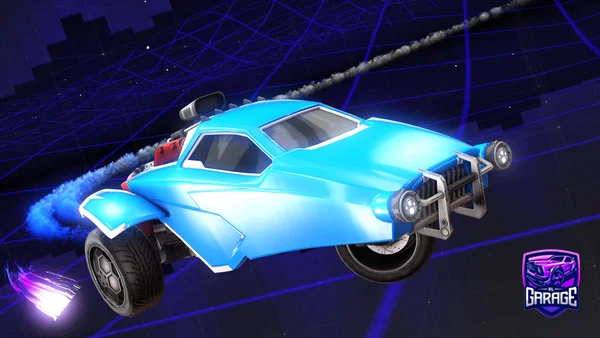 A Rocket League car design from leoshredz