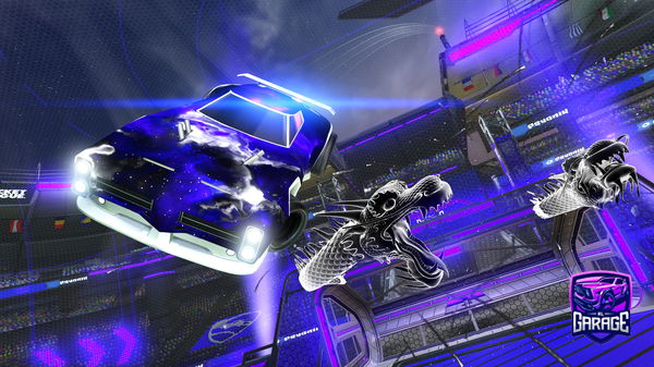 A Rocket League car design from zyvaxxx