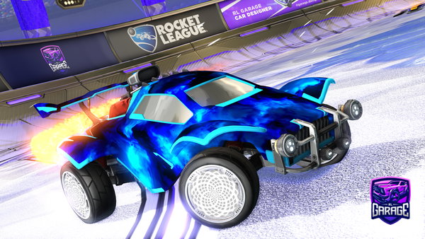 A Rocket League car design from NICO-SWITCH