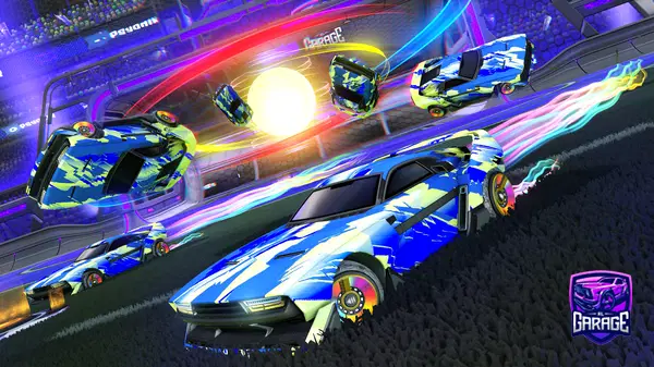 A Rocket League car design from Moonlight1015512