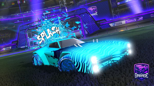 A Rocket League car design from Darker468