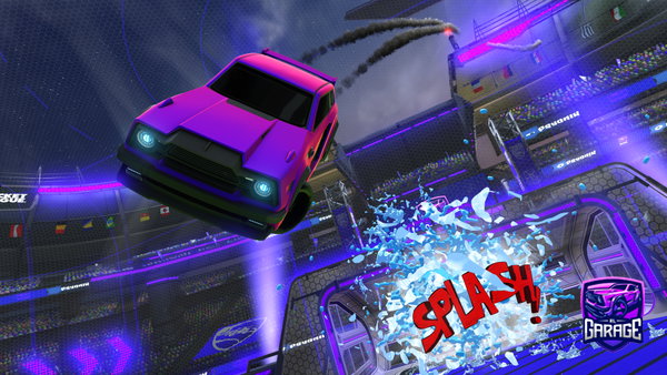 A Rocket League car design from DRMSoptix