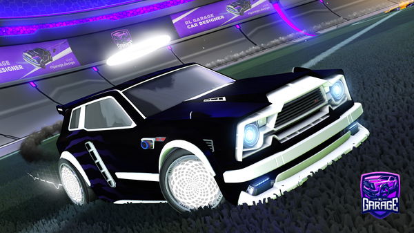 A Rocket League car design from CreditsNotFound