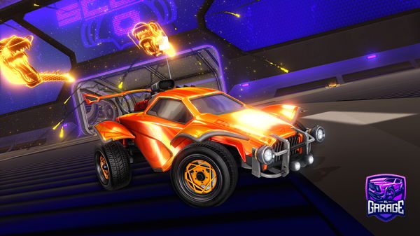 A Rocket League car design from ItzFearOG