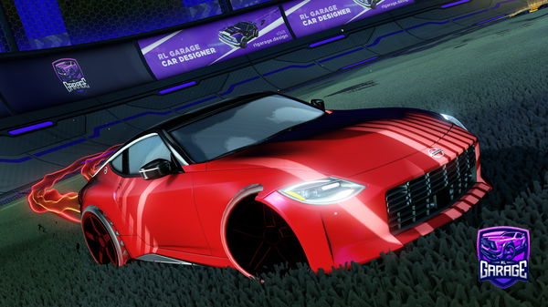 A Rocket League car design from RoadToBlkDuelingDragons