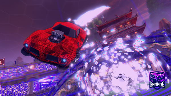 A Rocket League car design from McL009