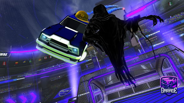 A Rocket League car design from Rayanexddz