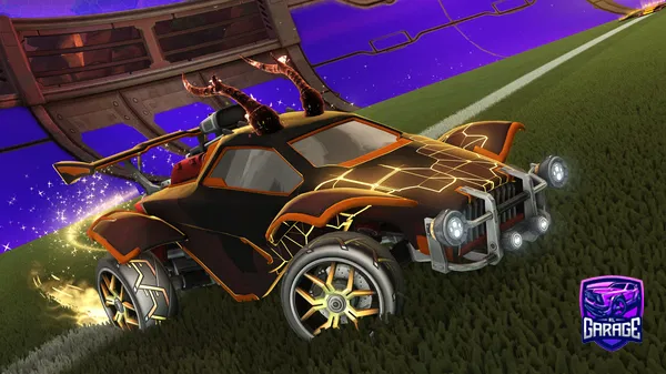 A Rocket League car design from LeKriliq