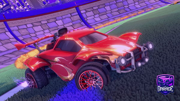A Rocket League car design from isuckatrlol