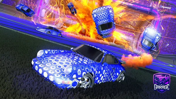 A Rocket League car design from cubik