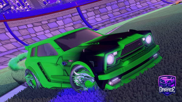 A Rocket League car design from Snipz6