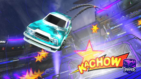 A Rocket League car design from imuncool