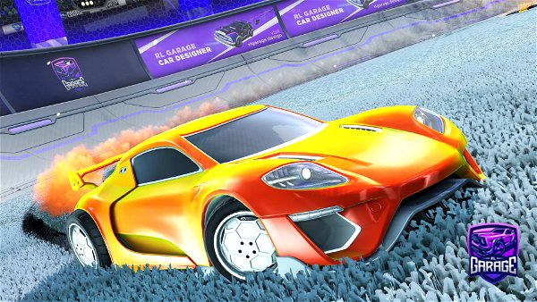 A Rocket League car design from ConnorG1302
