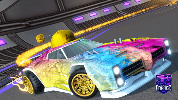 A Rocket League car design from SMARKINO