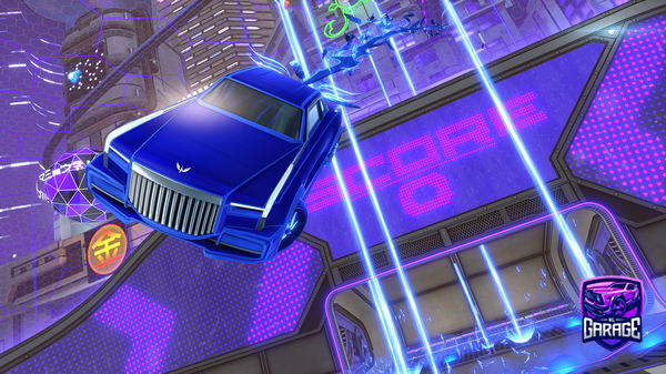 A Rocket League car design from spoofy14