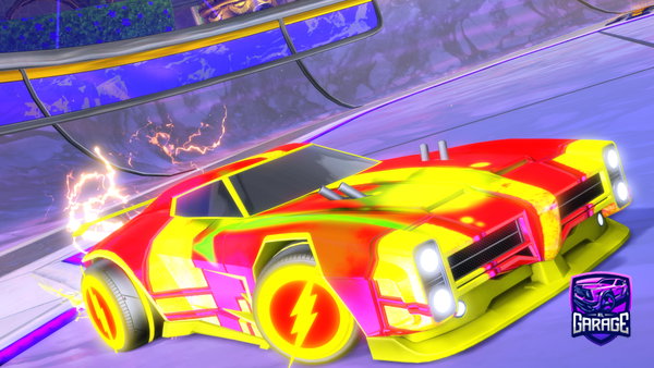 A Rocket League car design from Cafedoppio