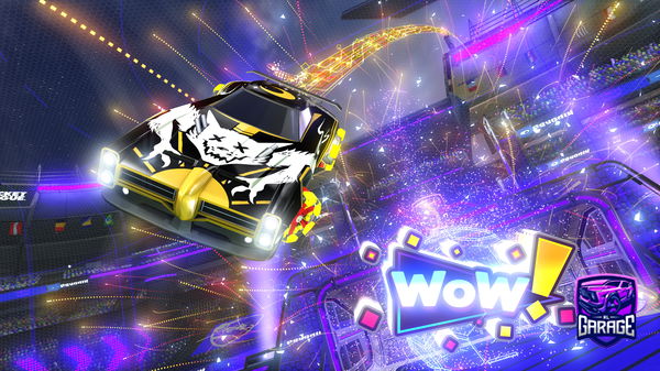 A Rocket League car design from Nathomick907