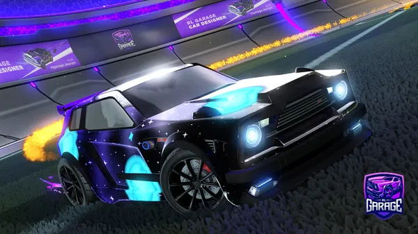 A Rocket League car design from amjxm-10