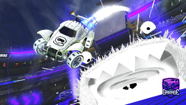 A Rocket League car design from SmugExige