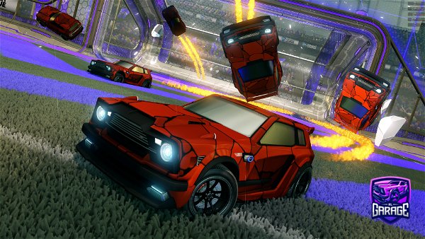 A Rocket League car design from FAST37-