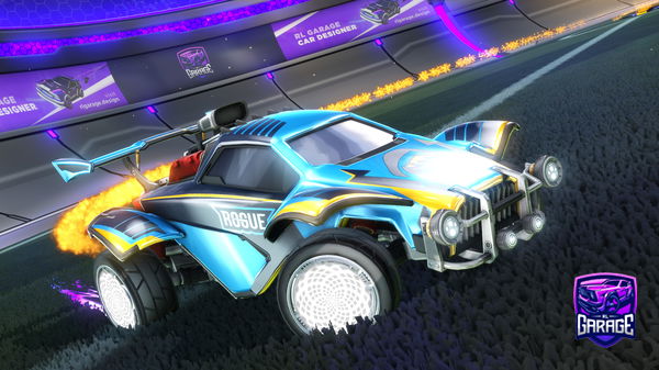 A Rocket League car design from OnlyARgegen