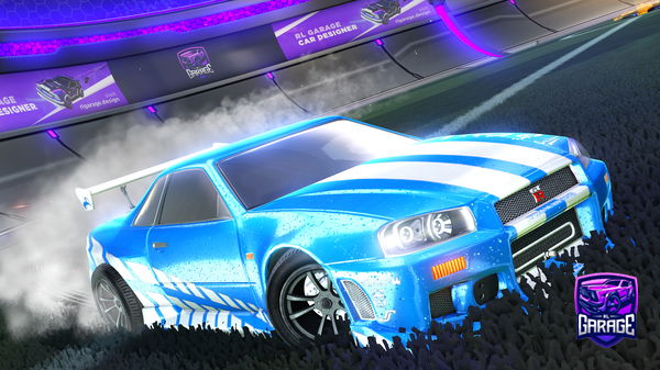 A Rocket League car design from broken_tv10