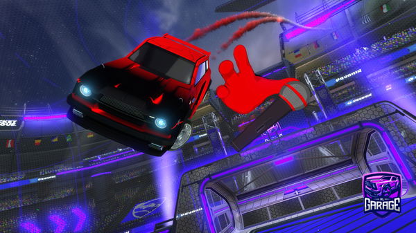 A Rocket League car design from Baseballbro610