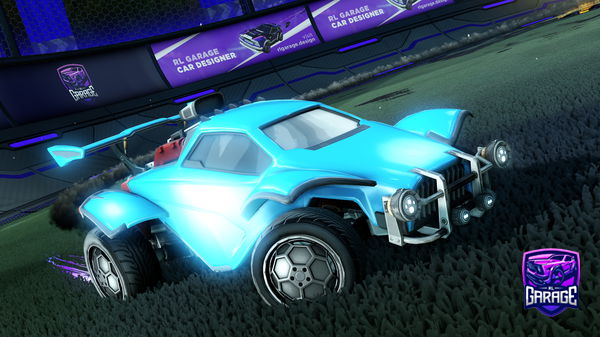 A Rocket League car design from xXcharliesanortXx