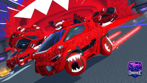 A Rocket League car design from WoLfGaNg1