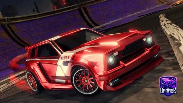 A Rocket League car design from ii_F7_