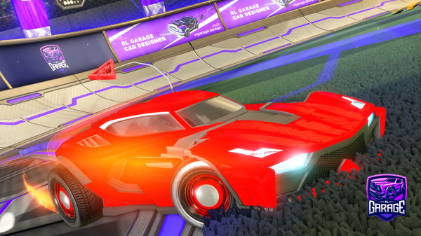 A Rocket League car design from Theproguppy