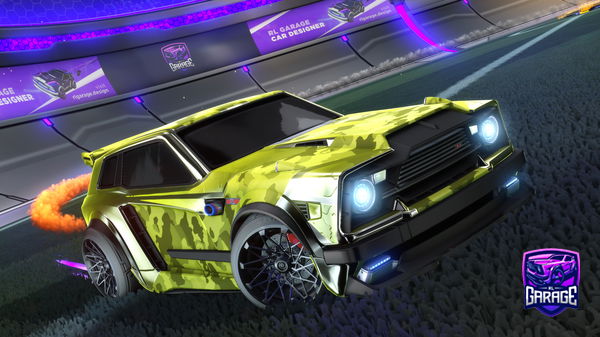 A Rocket League car design from kStormk