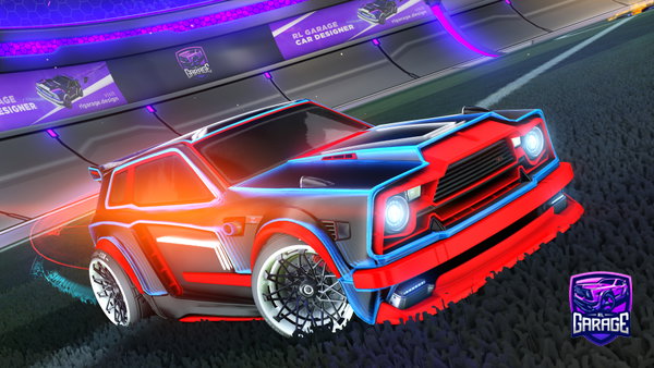 A Rocket League car design from CadarSayR3547