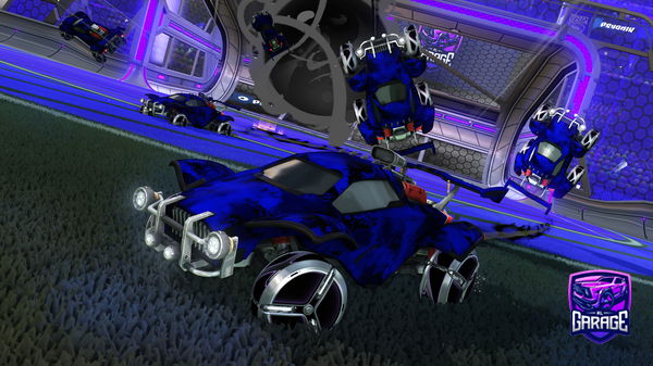 A Rocket League car design from f-15basil