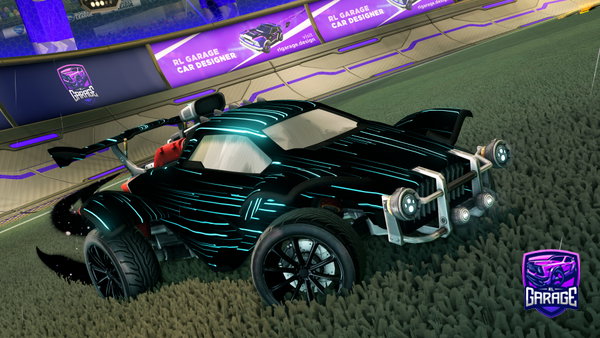 A Rocket League car design from Rambo92789