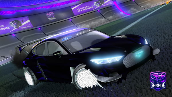 A Rocket League car design from Mangonius