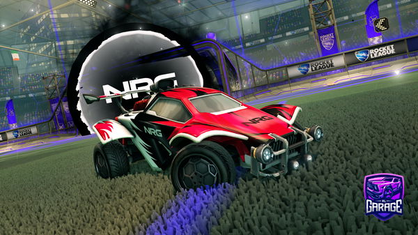 A Rocket League car design from wzyxab