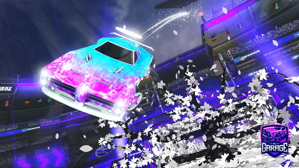 A Rocket League car design from Domenikeliaas