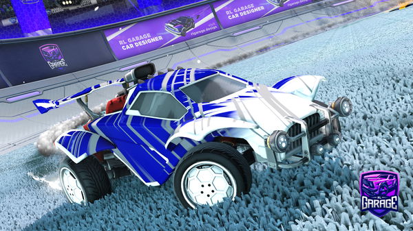 A Rocket League car design from crumblcookie